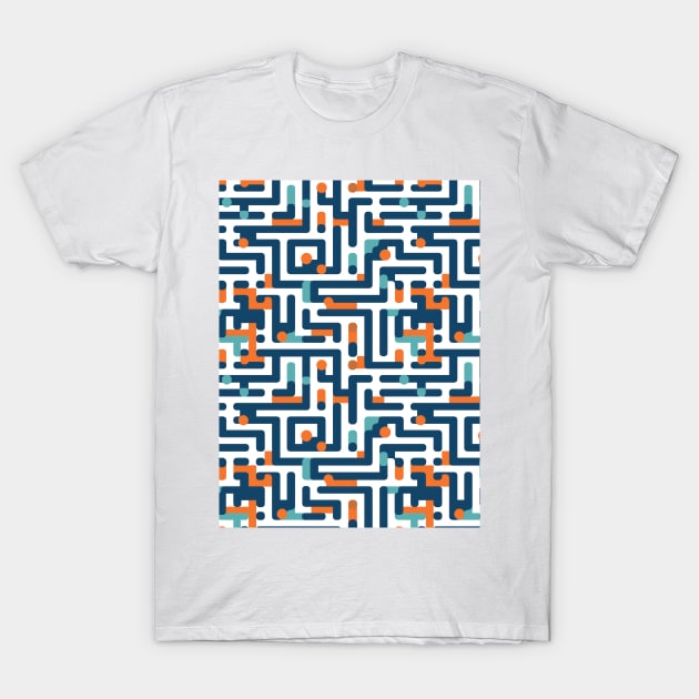 Maze of Dreams: Pastel Labyrinth Journey T-Shirt by star trek fanart and more